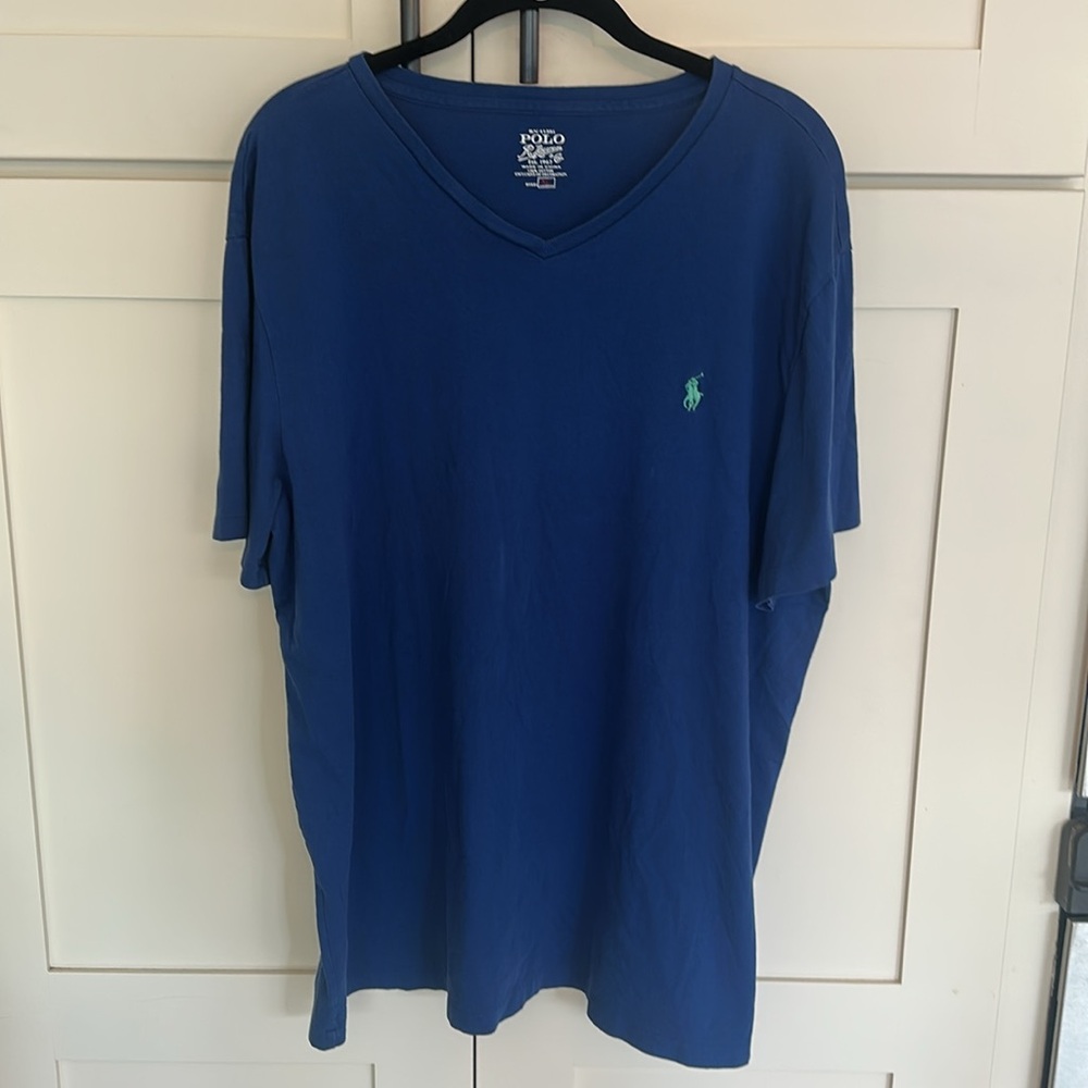 Polo by Ralph Lauren V Neck Tee Shirt - Picture 12 of 13